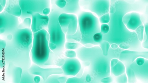 Aqua Liquid Glow Abstract Animation