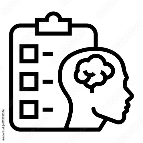 evaluation Line Icon
