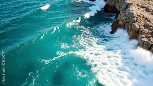 sea waves on the beach