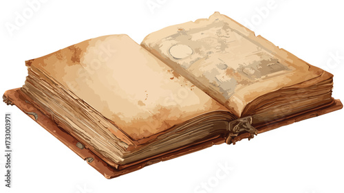 Vintage Old Papers Book Mysterious Old I Mystical Antique Parchment Aged Pages Texture