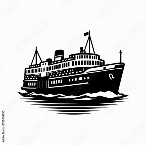 Star Ferry Silhouette – Iconic Hong Kong Harbour Boat