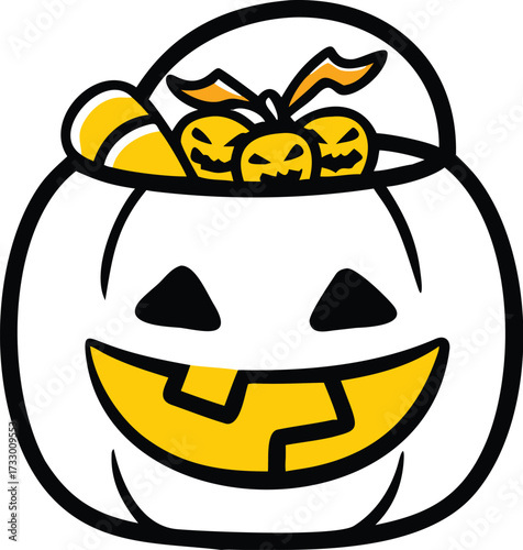 halloween pumpkin face