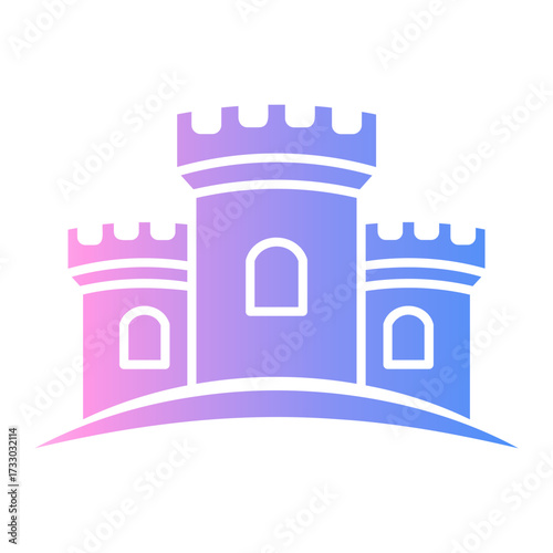 history Gradient icon