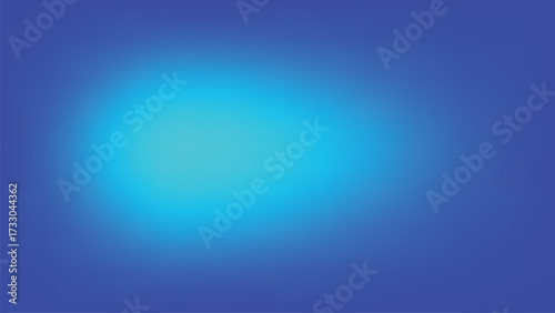 Abstract glowing blue light effect with soft focus and gradient