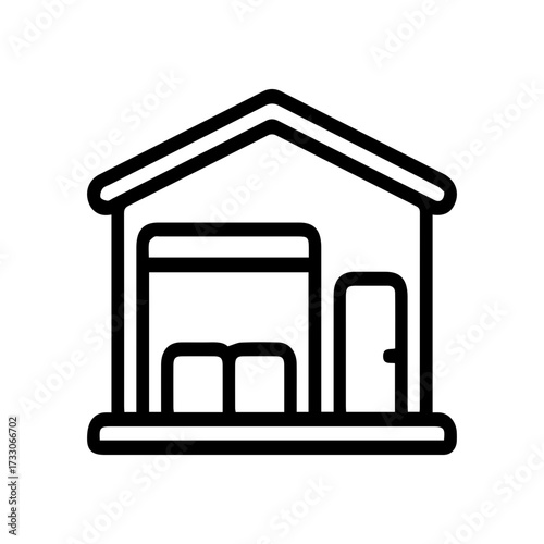 Warehouse Storage Icon