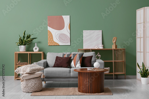 Modern living room interior...