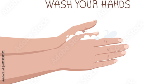 Cleanliness is paramount embrace healthy habits by washing your hands diligently for a safer world