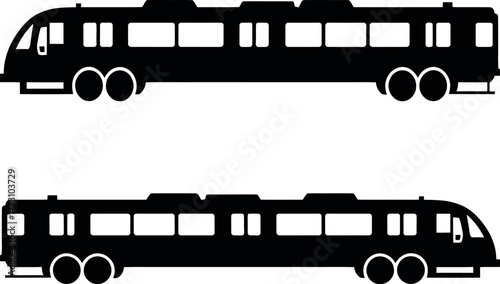 vector illustration of a bus
