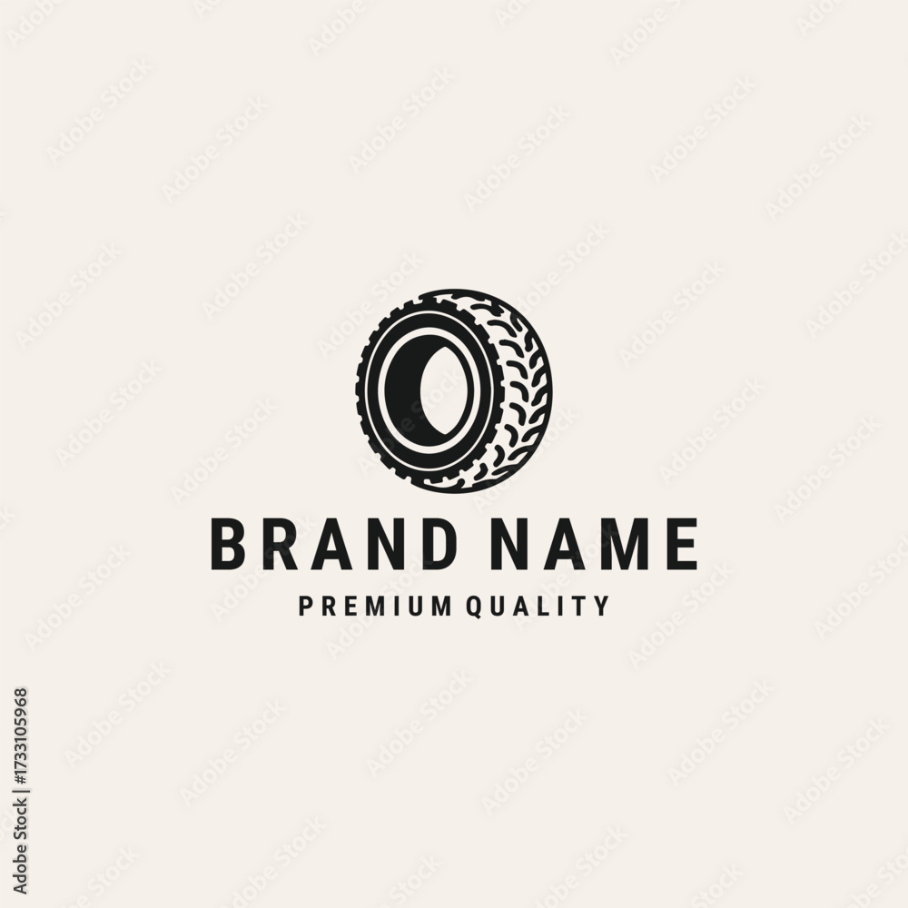 Naklejka premium Automotive logo vector icon illustration