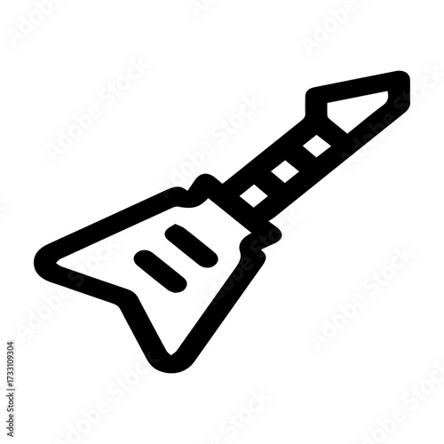 Electric Guitar Icon
