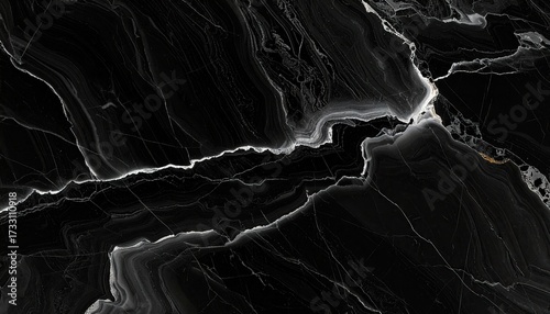 Abstract Black and White Fluid Art with Veining Patterns and Organic Shapes Creating Dynamic Contrast and Visual Interest Ideal for Backgrounds