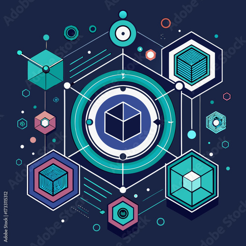 Quantum Data & Network Node Badges"