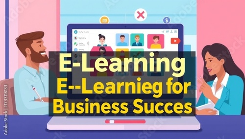 business woman working on laptop