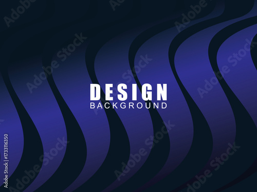Premium background design with dark blue luxury motif. Vector horizontal template, for digital lux business banners, contemporary formal invitations, luxury vouchers, gift certificates, etc.