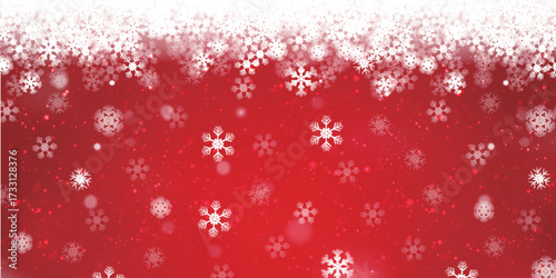 雪　クリスマス　冬　光　背景