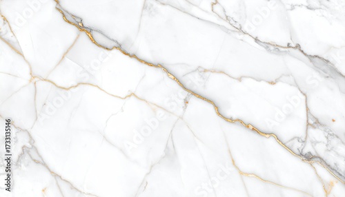 White and gold veined surface, a luxurious pattern of flowing lines and cracks