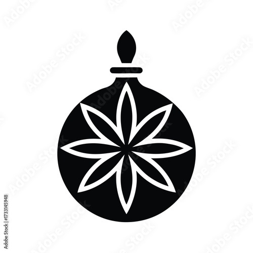 Clove Spice Logo Icon Vector Illustration