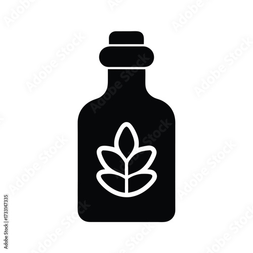 Ginger Tincture Icon Vector Illustration