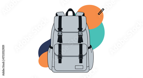 Stylish and functional backpack for all your everyday adventures and travel needs.