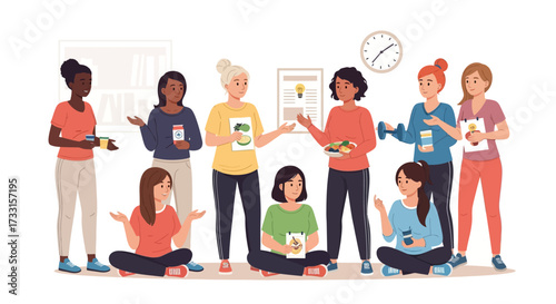 Women's Wellness Circle: Healthy Eating and Support