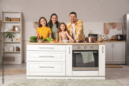 Parents with their daughter...