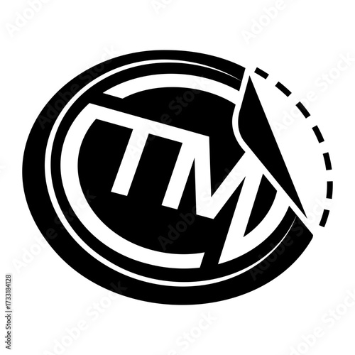 trademark Solid icon