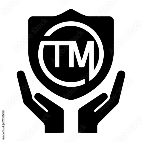 trademark Solid icon