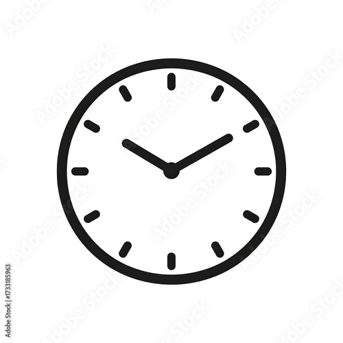 Simple clock icon