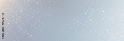 Abstract background with technology circuit board texture. Modern electronic motherboard texture. Engineering and communication concept for header, web banner, website,