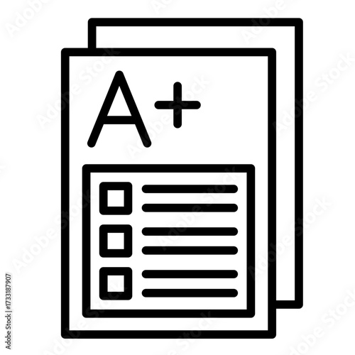Test Result  Icon Set Multiple Style Collection