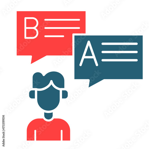 Translation  Icon Set Multiple Style Collection