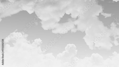 Black grey Sky with white cloud and clear abstract. Blackdrop for wallpaper backdrop background.
