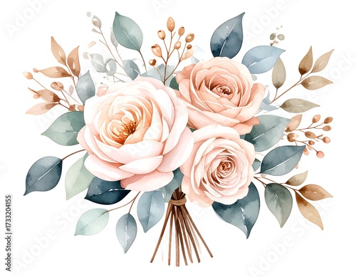 Pastel floral bouquet