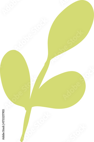Cute Leaf Illustration