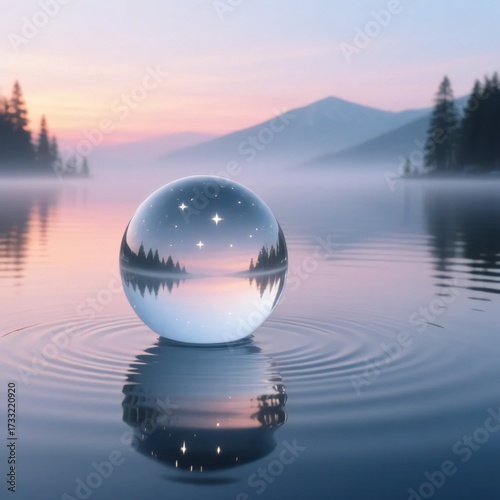 reflection of the sun on the water