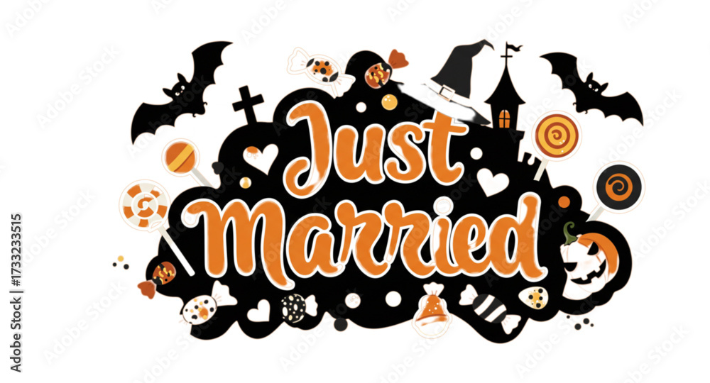 Fototapeta premium Just married 