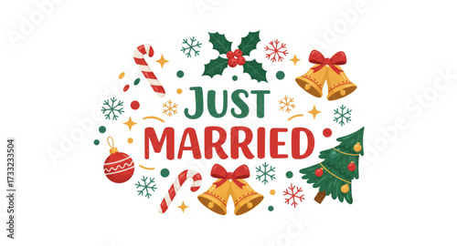Words just married 