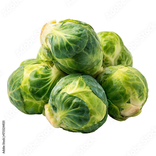 Close-up of fresh Brussels sprouts (2)