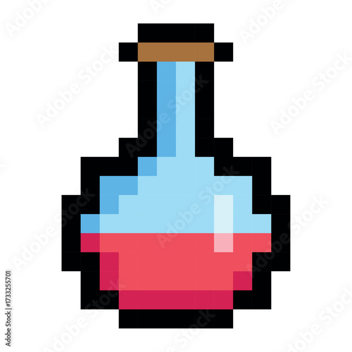 Pixel Potion Retro Icon

