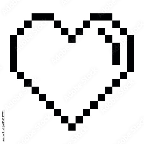 Pixel Heart Life Bar
