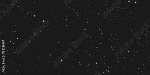 Dark starry sky background. 