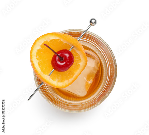Classic old fashioned cockt...