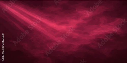 Abstract red background with subtle heart texture and smoke motion creating a dark night sky color design