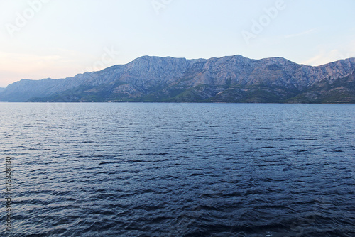 Croatian Dalmatia Coast and Makarska Riviera Landscape, Croatia
