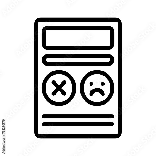 Negative Feedback Form