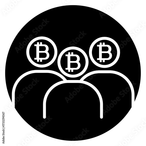 Bitcoin Icons , logo, illustration, vector