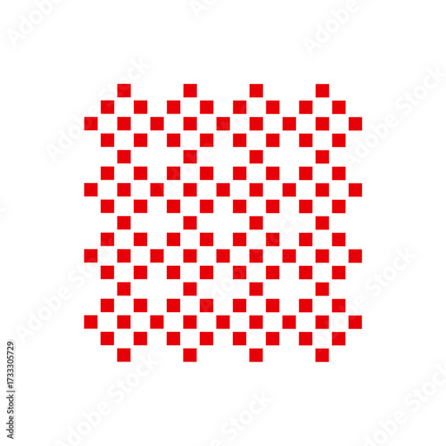 Vector Illustration of Palestinian Traditional Tatreez  Embroidery Pattern