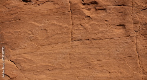 Textured orange sandstone background showing natural surface detail