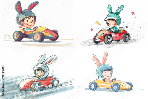 Racing Bunnies