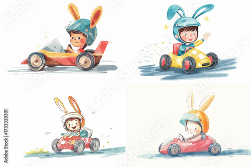 Racing Bunnies